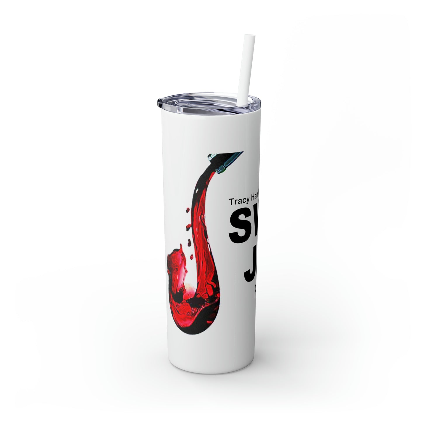 Skinny Tumbler with Straw, 20oz