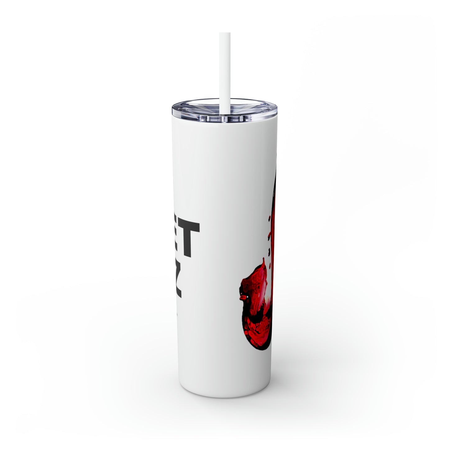 Skinny Tumbler with Straw, 20oz