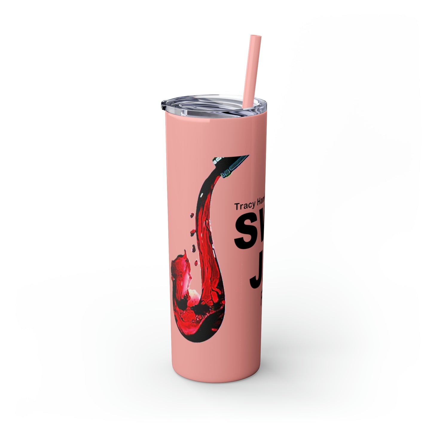 Skinny Tumbler with Straw, 20oz